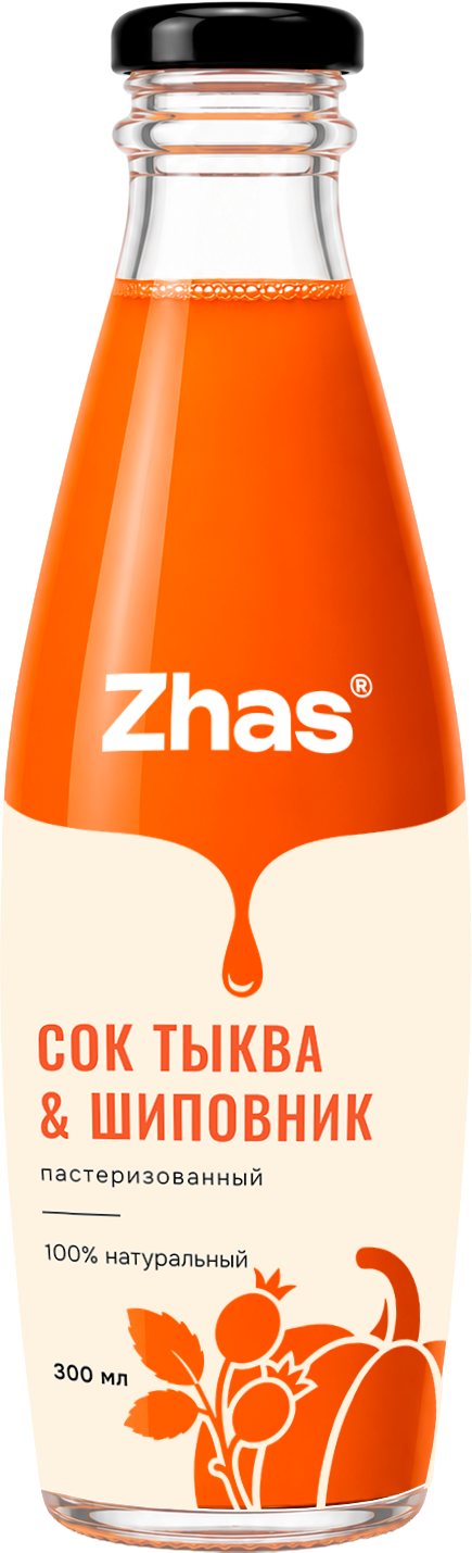 ZHAS тыквенный сок с настоем шиповника